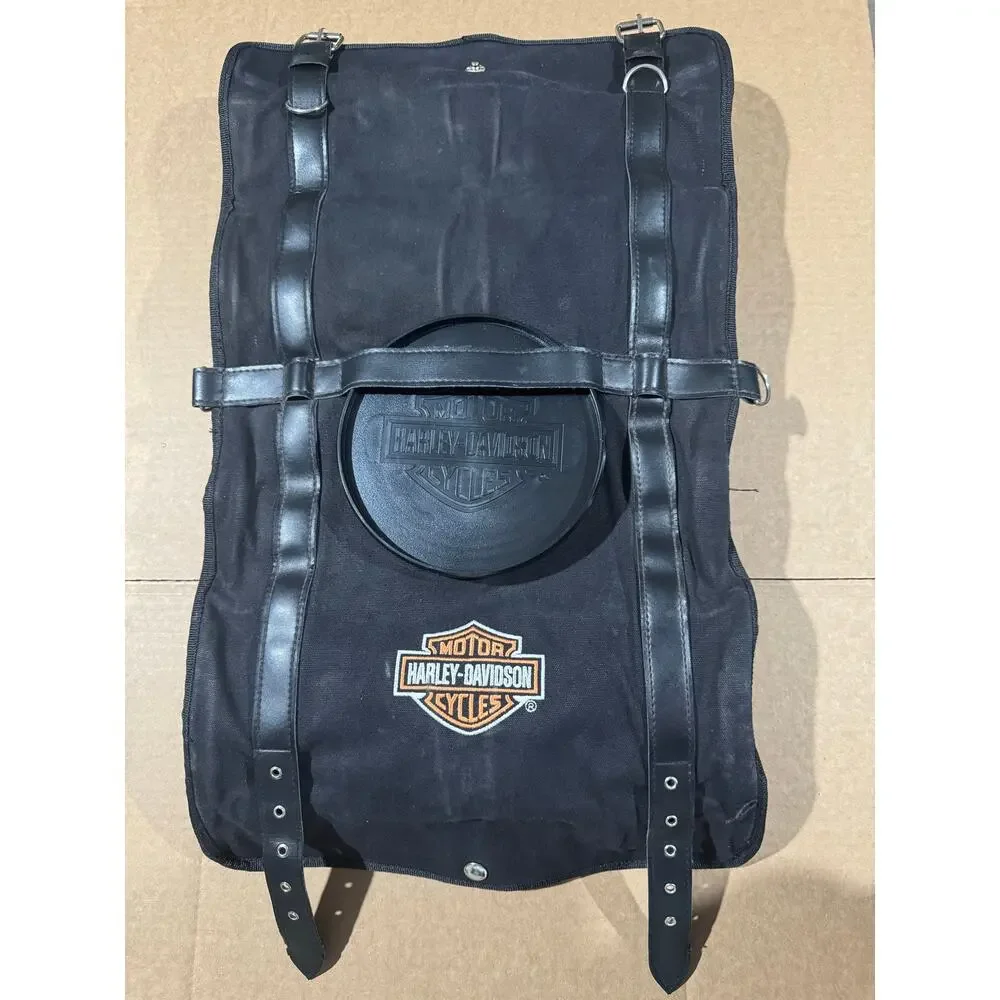 Harley-Davidson Genuine Multi-Purpose Roll-Up 8-Pocket Travel Storage Tool Bag